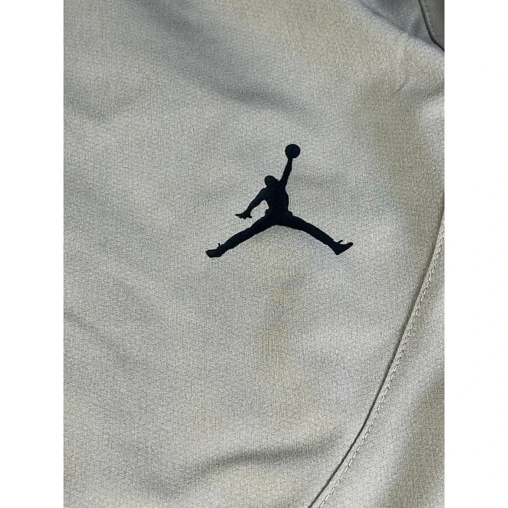 Jordan Dri-FIT Mens XL Tan Black Athletic Jogger Training Pants Jumpman